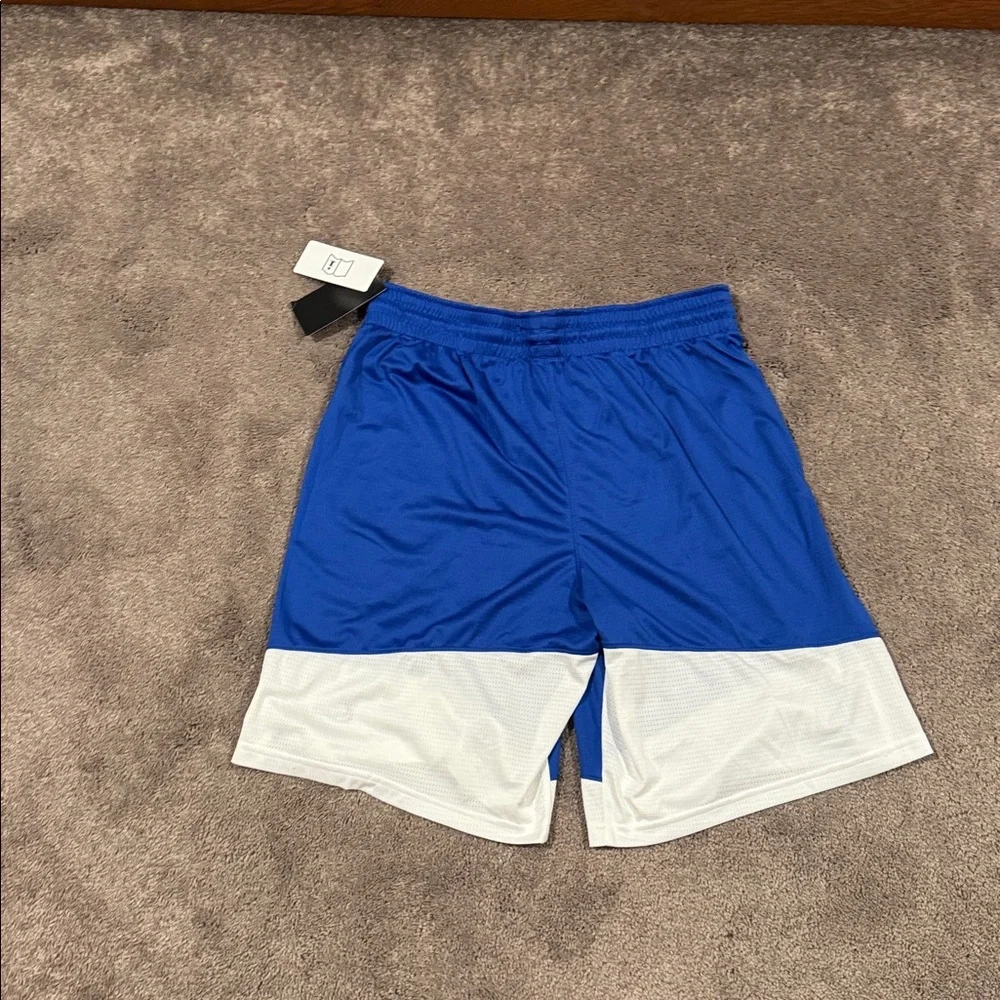 Nike Dri-Fit Blue/White Duke University Basketball Shorts SIZE L